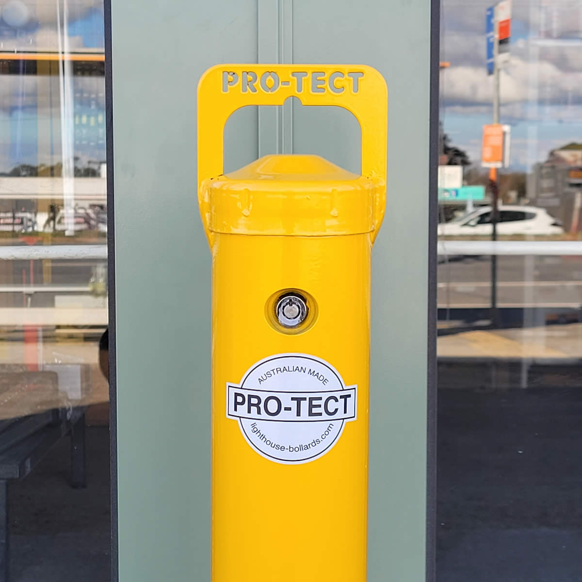 New PRO-TECT removable bollard from Lighthouse Bollards
